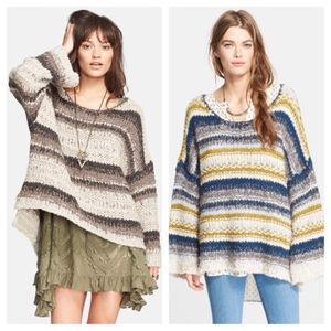 Free People Bulky Knit Pullover Sweater